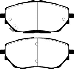 EBC 2017+ Toyota C-HR 2.0L Yellowstuff Front Brake Pads