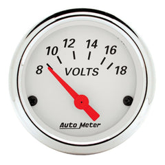 Autometer Arctic White 5 Pc Kit Box w/ Elec Speedo, Elec Oil Press, Water Temp, Volt, Fuel Level