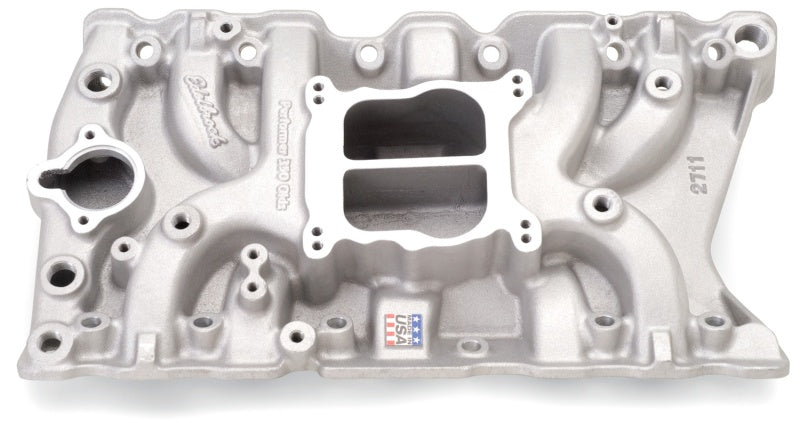 مشعب العادم Edelbrock Performer Olds 350 (غير Egr)