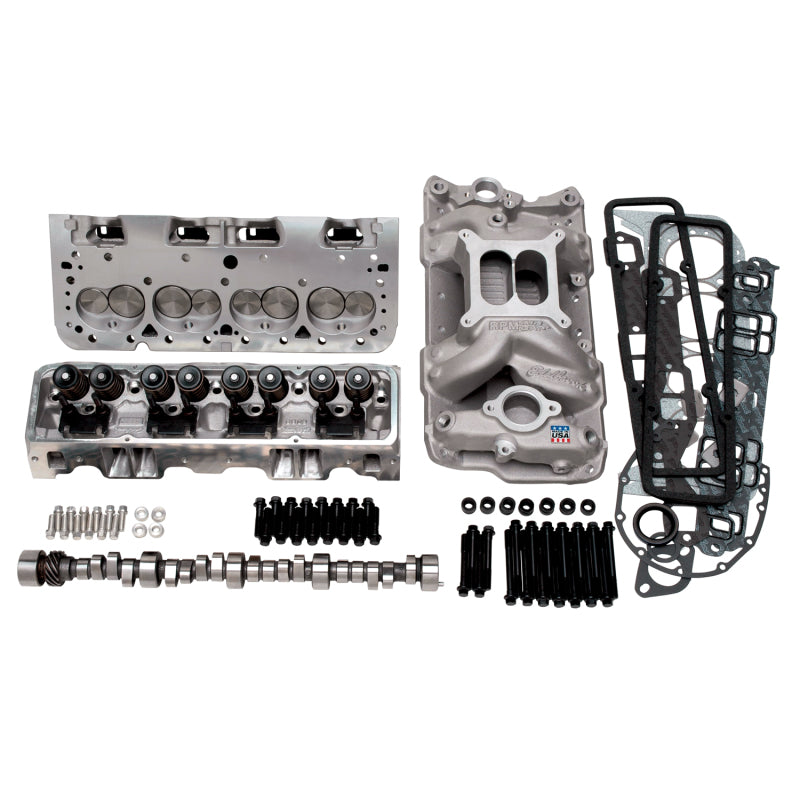 مجموعة Edelbrock 435Hp Total Power Package المتطورة للاستخدام على سيارات SB-Chevy لعام 1955 وما بعده