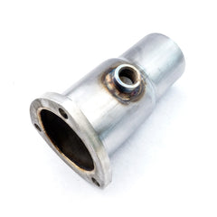 Stainless Works Collector Adapter 3-Bolt 2-1/2in OD Tubing 2in OD Outlet + O2 Bung