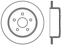 StopTech 07-18 Jeep Wrangler Cryo Slotted Rear Right Sport Brake Rotor