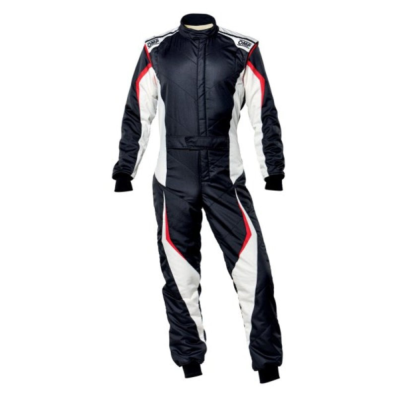 OMP Tecnica Evo Overall My21 Black/White - Size 64 (Fia 8856-2018)