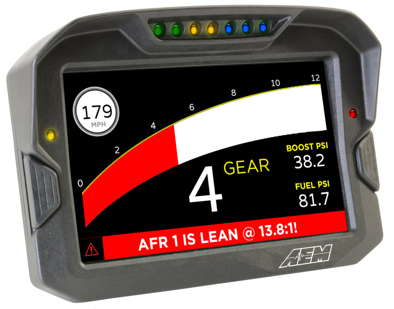 AEM CD-7 Logging Race Dash Carbon Fiber Digital Display (CAN Input Only)