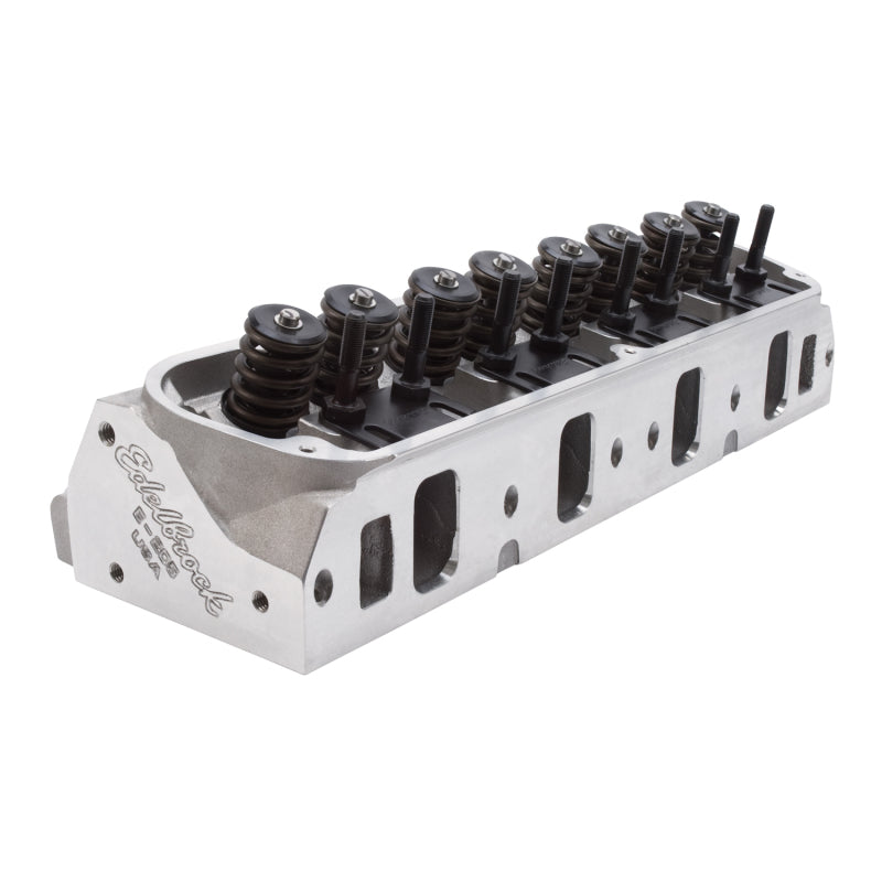 رأس أسطوانة Edelbrock 1Pr SBF E-205 2 08 مدخل كامل كامل (زوج) مجمع مع نوابض