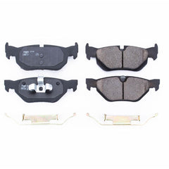 Power Stop 07-09 BMW 323i Rear Z17 Evolution Ceramic Brake Pads w/Hardware