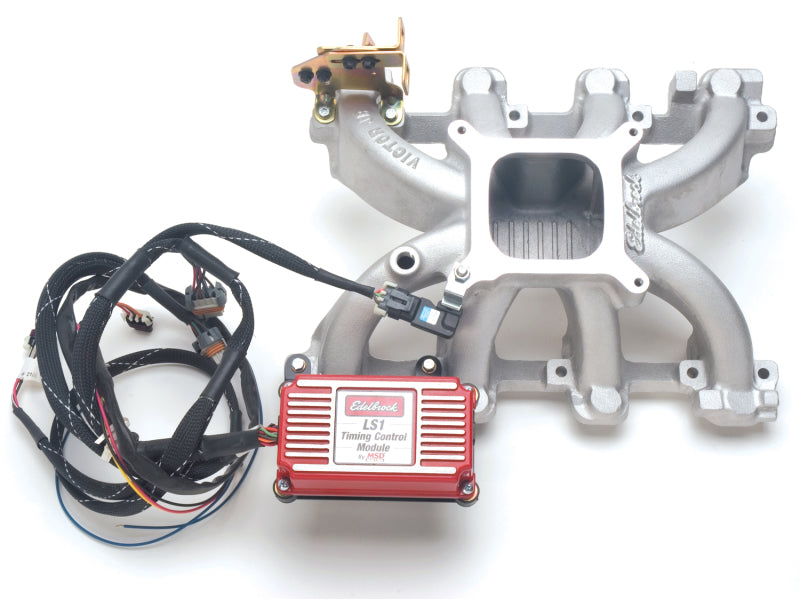 تحويل Edelbrock Manifold LS1 Victor Jr EFI إلى مكربن