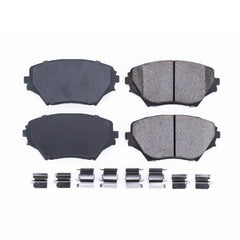 Power Stop 01-05 Toyota RAV4 Front Z17 Evolution Ceramic Brake Pads w/Hardware