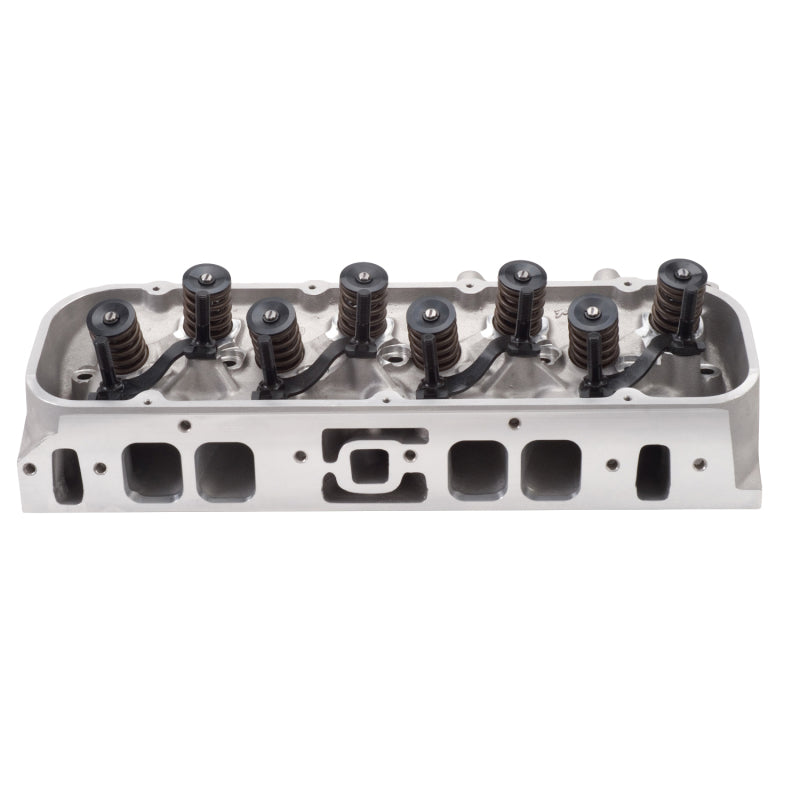 رأس أسطوانة Edelbrock E-Street BB Chevy Oval Port كامل مفرد