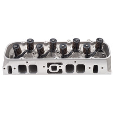 رأس أسطوانة Edelbrock E-Street BB Chevy Oval Port كامل مفرد