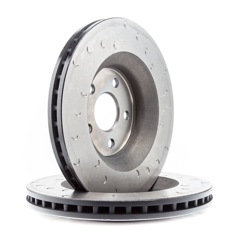 طقم ترقية الفرامل الأمامية من Alcon 07+ Jeep JK 350x32mm Rotors 4-Piston Red Brake