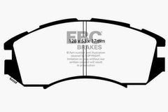 EBC 92-96 Subaru Impreza 1.8 (2WD) (13in Wheels) Yellowstuff Front Brake Pads