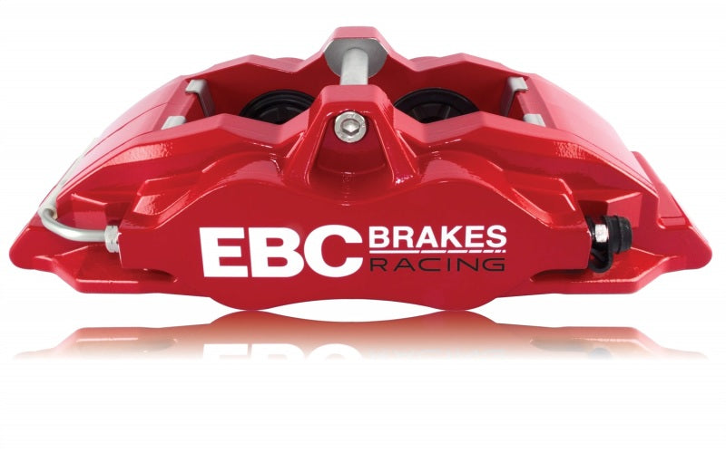 EBC Racing 2014+ Audi S1 ​​(8X) أمامي أيمن Apollo-4 أحمر الفرجار