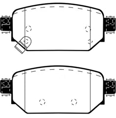 EBC 2017+ Mazda 3 2.0L Yellowstuff Rear Brake Pads