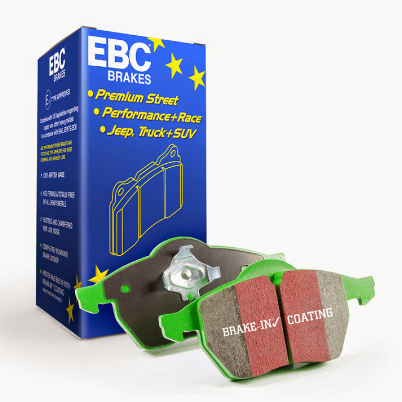 EBC 2017+ GMC Acadia (2nd Gen) 2.5L Greenstuff Front Brake Pads