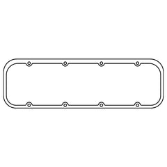 Cometic Chevrolet Gen-1 Small Block V8 .060in Fiber Valve Cover Gasket - Splayed Valve Heads