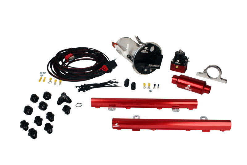 نظام الوقود Stealth Eliminator لسيارة Ford Mustang GT 5.0L من AeroMotive 05-09 (18677/14130/16307)