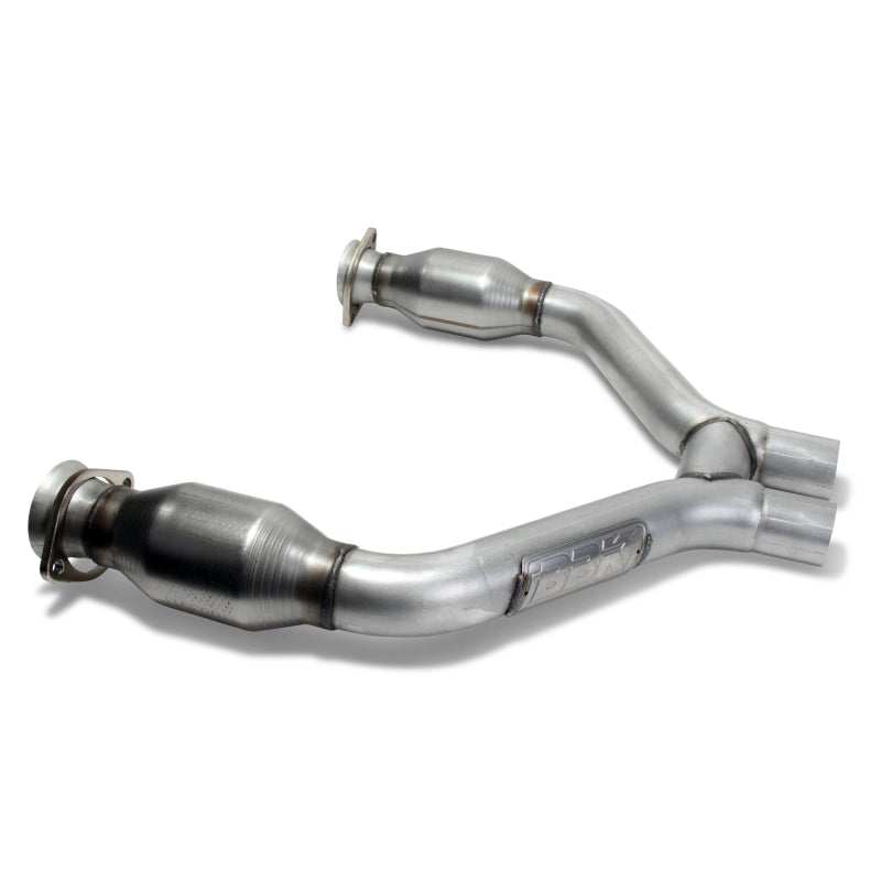 BBK 2015-16 Mustang V6 Short Mid H Pipe مع محولات (للاستخدام مع رؤوس سلسلة 1642)