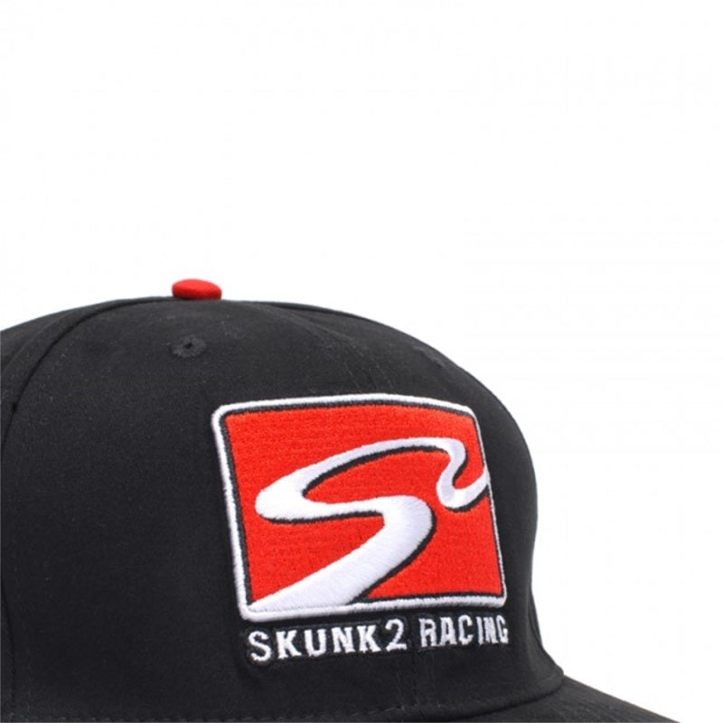 Skunk2 Team Baseball Cap Racetrack Logo (Black) - S/M