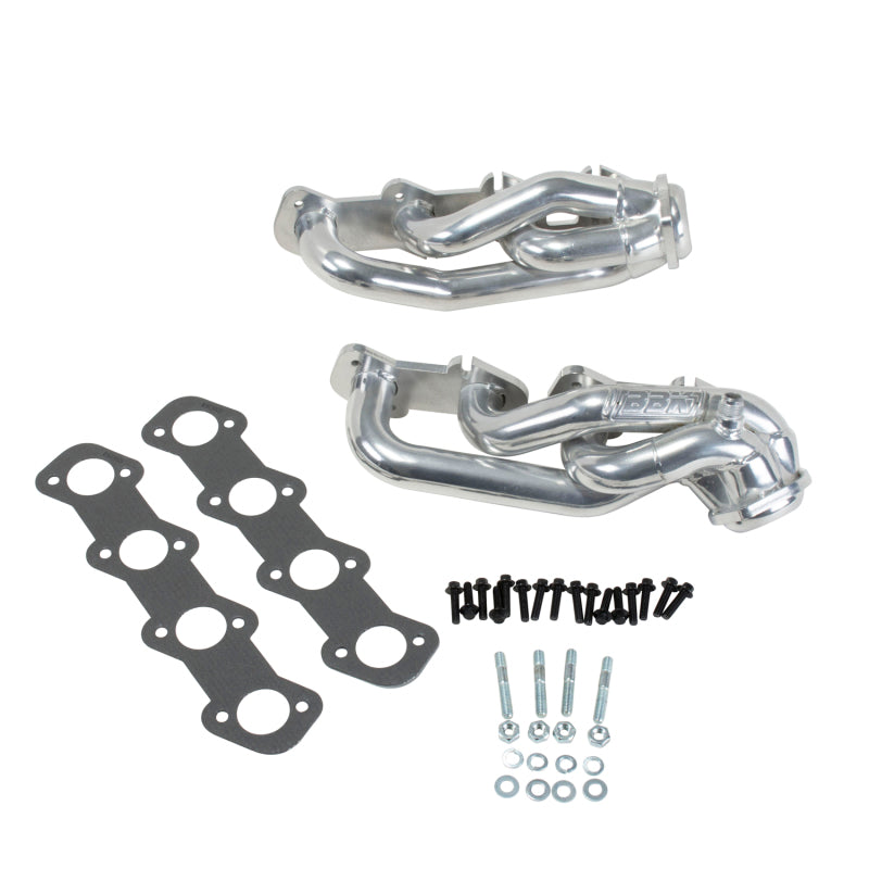 BBK 97-03 Ford F Series Truck 4.6 Shorty Tuned Length Exhausts Headers - 1-5/8 Silver Ceramic