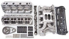 طقم Edelbrock Top End لـ S/B Ford 351W - 460+ حصان مع رؤوس RPM Xtreme وعمود كامات أسطواني