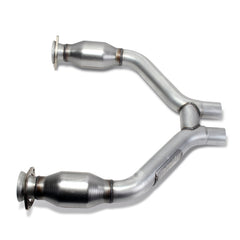 BBK 2015-16 Mustang V6 Short Mid H Pipe مع محولات (للاستخدام مع رؤوس سلسلة 1642)