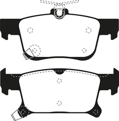 EBC 2016+ Buick Envision 2.0L Turbo Yellowstuff Rear Brake Pads