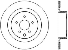 StopTech Power Slot 09 Nissan 370z / 08-09 Infiniti G37 Slotted Rear Right CRYO Rotor