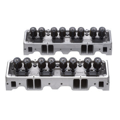 رأس أسطوانة Edelbrock 1Pr E-210 SBC 64cc Perf RPM (زوج كامل)