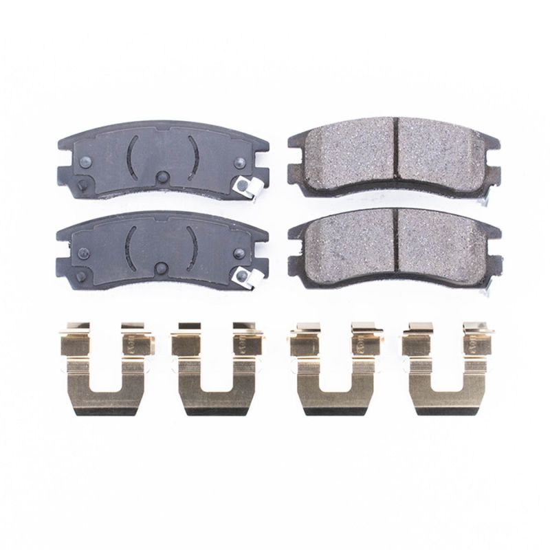 Power Stop 00-05 Buick LeSabre Rear Z17 Evolution Ceramic Brake Pads w/Hardware