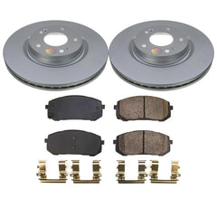 Power Stop 2024 Hyundai Elantra Front Z17 Coated Brake Kit