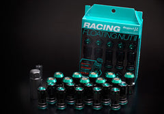 Project Mu Racing Floating Lug Nut II M12 x 1.5 - Black