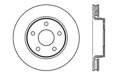 StopTech 07-13 Jeep Wrangler Slotted & Drilled Right Front Rotor