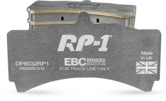 EBC Racing 1996 Lotus Elise (Series 1-3) RP-1 Race Front Brake Pads