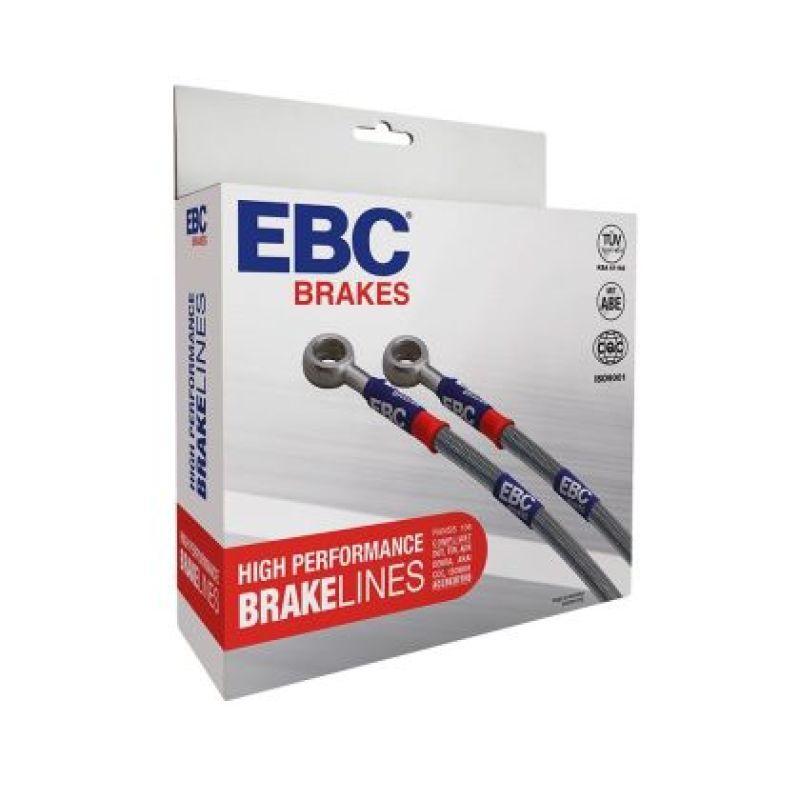 EBC 00-01 Dodge Ram 1500 (4WD) 3.9L (w/ABS w/o Height Sensor) Stainless Steel Brake Line Kit