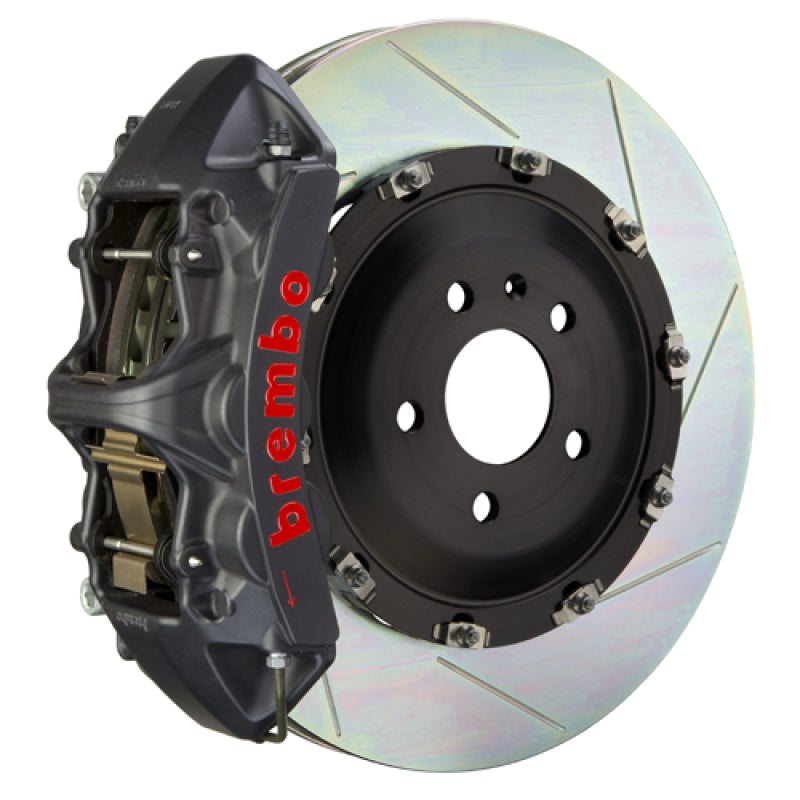 Brembo 00-03 Z8 (E52) Front GTS BBK 6 Piston Cast 380x34 2pc Rotor Slotted Type-1-Black HA