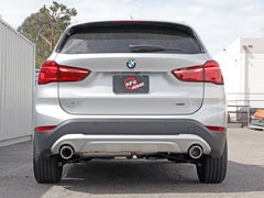 aFe 15-21 BMW X1 F48 L4 2.0L (t) MACH Force-Xp 3 to 2-1/2 IN SS Axle-Back Exhaust w/Polished Tip