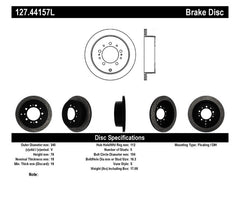 StopTech Slotted & Drilled Sport Brake Rotor