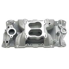 مشعب سحب Edelbrock Performer Air-Gap S/B Chevy 87-95 شفة قياسية/فتحة زنبركية