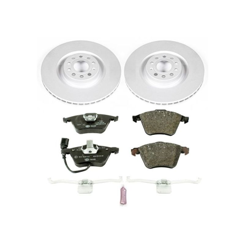 Power Stop 09-11 Volkswagen CC Front Euro-Stop Brake Kit