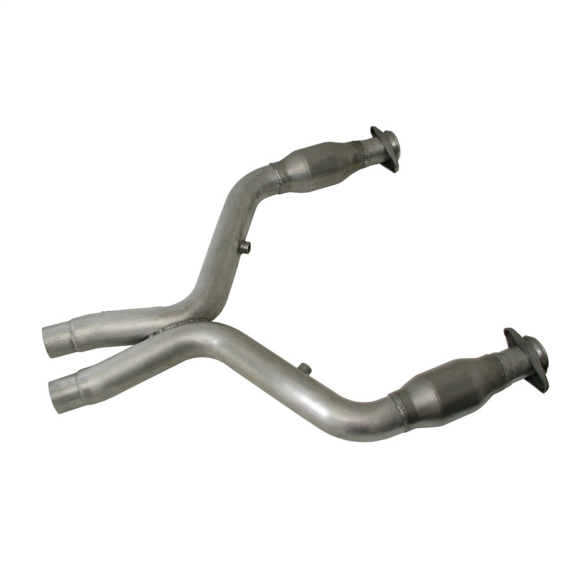 BBK 11-14 Mustang 5.0 Short Mid X Pipe مع محولات حفازة 3.0 لرؤوس الأنابيب الطويلة من BBK