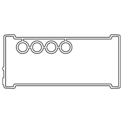 Cometic Cosworth FVA/FVC .060in AFM Valve Cover Gasket