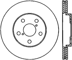 StopTech Power Slot 14-16 Lexus IS300/IS350 Front Left Slotted Cryo Rotor - Canada Spec