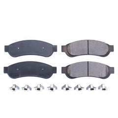 Power Stop 10-12 Ford F-250 Super Duty Rear Z17 Evolution Ceramic Brake Pads w/Hardware