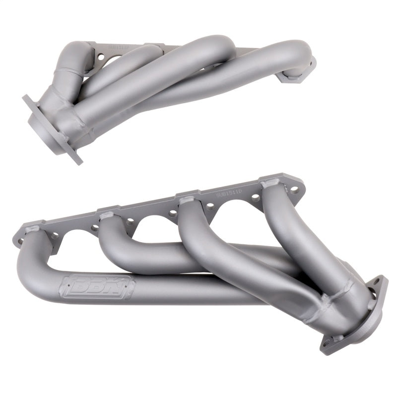 BBK 79-93 Mustang 351 Swap Shorty Unequal Length Exhaust Heads - 1-5/8 Titanium Ceramic