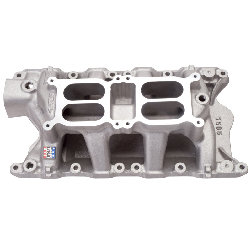 Edelbrock Ford 351 W Dual Quad Air Gap Manifold