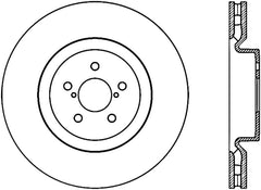 StopTech Slotted & Drilled Sport Brake Rotor