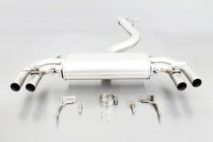 Remus 2013 Audi S3 Quattro 3 Door Axle Back Exhaust (Tail Pipes Req)