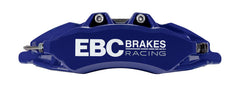 مجموعة فرامل أمامية كبيرة مقاس 380 مم من EBC Racing 07-13 BMW M3 (E90/E92/E82) باللون الأزرق Apollo-6