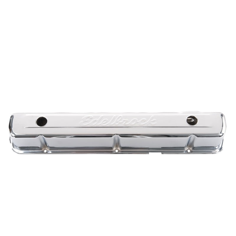 Edelbrock Valve Cover Signature Series Chevrolet 1962-2001 194-292 CI Inline 6 Chrome